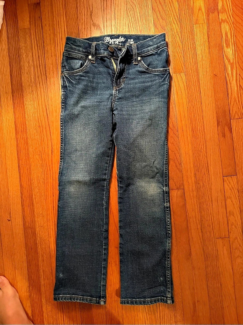 Wrangler Retro Slim Fit Skinny Jeans Blue Size 8
